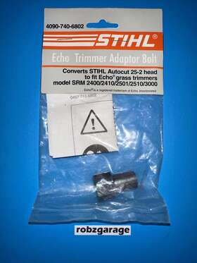 Srm2400-srm3000 Stihl / Echo 4090-740-6802 New Autocut 25-2 Head Adapter Bolt -b62