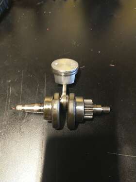 Fs91 Stihl Km91 Oe R Trimmer Crankshaft Assembly