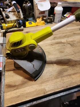 20vionte-st11 Sun Joe Weed Whacker Bare Tool 20 Volt Batter Operated
