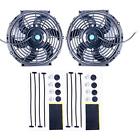 Sz Inch Fans High Performance Black Electric Radiator 614019645734