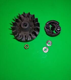 Uk-08967 Tanaka 6687376 Trimmer Part Flywheel Rotor Magneto Plus Clutch