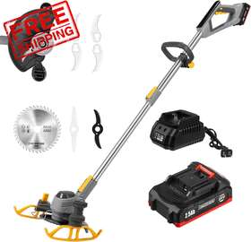 Tanutil Px-8 Cordless Weed Wacker One 2.5ah Rechargeable Battery T9