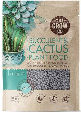 The Grow Co Tgc-succfert-g-5oz Succulents And Cactus Plant Food - Gentle Long Lasting Formula