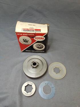 T5157a81 Total Chainsaw Drum And Rim Sprocket 3/8 Inch Husqvarna Rancher 61 66 266 268 272