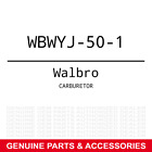 Wbwyj-50-1 Walbro Genuine Carburetor Part