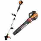 Wg926 Worx 2 Piece Cordless Combo Kit Trimmer Edger And Turbine Blower 56v 845534012941