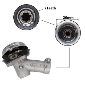Yjpj01044 Xcan Gear Head 26/28mm Gearbox Brushcutter Grass Trimmer Gearhead Replace Mower Parts