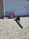 Snapper 58-VOLT Cordless 675 Cfm 150 Mph Backpack Leaf Blower W/ Charger Battery. Fixed Price $179.00.