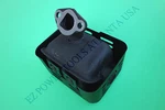 Powermate PWLE1639E P-WLE-1639-E 163CC In Gas Edger Muffler Assembly. Fixed Price $29.98.