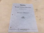 Robin Bush Cutter Series Model 16T, 23T Service Manual. Fixed Price $20.00.
