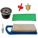 Air Oil Filter Tune Up Kit For Briggs & Stratton Fit Craftsman LT1000 15-18.5 Hp. Fixed Price $26.05.