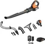 WG545.1 Worx 20V Powershare Cordless Blower W/attachments. Fixed Price $119.99.