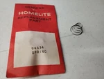 Homelite 94634 Oiler Diaphragm Spring 330 Chainsaws. Fixed Price $6.99.
