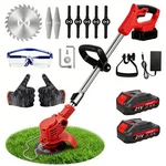 21V Electric Cordless Grass Garden Edger Cutter W/ Battery. Fixed Price $29.99.