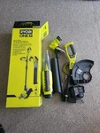 Ryobi One+ P2035VNM 18V String Trimmer/edger And Jet Fan Blower Kit. Fixed Price $120.00.