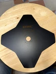 Genuine Stihl 4000 713 3801 Grass Cutting Blade 4-TOOTH 230MM 20MM Arbor New. Fixed Price $20.00.