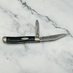 Vintage Case Xx 2220 Black Composite Blade Pocket Peanut Knife 1970-1979. Fixed Price $58.49.