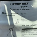 Troy-built TB4200/TB4200B Battery Charger Only. Fixed Price $37.77.