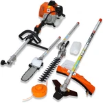 4 1 Multi-functional Trimming Tool 52CC W/ Gas Pole Saw Hedge Grass Trimmer. Fixed Price $229.59.