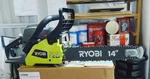 Ryobi RY3714 2-CYCLE 14" 37CC Gas Powered Chainsaw. Fixed Price $101.15.