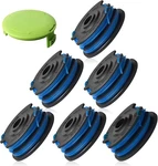 7-PACK Dual Line Trimmer Replacement Spool For Greenworks 21212 21272 27FT. Fixed Price $23.22.