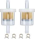 Panari 1/4 Inline Fuel Filter Kit For Brigs And Straton 691035 493629 Kawasa. Fixed Price $11.80.
