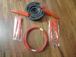 Ryobi 2-IN-1 Pivoting Fixed Line Or Bladed Head Uses Your Locking Assembly. Fixed Price $28.95.