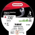 Genuine Oregon Gatorline, Magnum Super Twist 130X32 Donut Part# 69-202. Fixed Price $5.57.