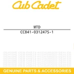 Mtd 841-031247S-1 Lower Boom Assembly Craftsman WS405 WS2400 TB425XP. Fixed Price $35.95.
