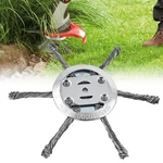 Universal Trimmer Head Grass Tools Steel Wire Wheel Garden Weed Brush Lawn Mower. Fixed Price $6.99.