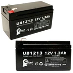 2-PACK Hitachi HP1.2-12 Battery UB1213 12V 1.3AH Sealed Lead Acid Sla Agm. Fixed Price $28.99.