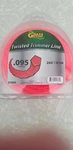 Grass Gator .095 Twisted Trimmer Line Z7095 266' /81M Free Shipping !!. Fixed Price $11.99.