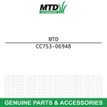 Mtd 753-06948 Carburetor Gasket Troy-bilt Y4800EC Y4700EC WS4200 WS410. Fixed Price $10.95.