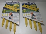 Speed Cinch 9-INCH Stakes For Camping, Tarps, Sports, Etc. 2 Packs 8 Total. Fixed Price $12.99.