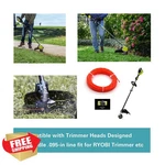 Wetoolplus 0.095" X16FT Twisted Trimmer Line 5-PACK Ryobi Ego Worx. Fixed Price $27.99.