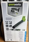 Greenworks 24V Cordless Jet Blower, 2.0 Ah Battery Included -brand New. Fixed Price $110.00.