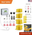 Replacement Fuel Line Kit With Primer Bulbs For Zama, Poulan, And Ryobi Engines. Fixed Price $24.19.