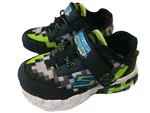 Skechers Mega-craft Cubozone Sneakers Black Green Blue Boy's Size 8. Fixed Price $12.99.