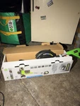 Greenworks 24V Cordless String Trimmer, Battery & Charger Included, Lightweight. Fixed Price $69.00.