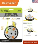 Pivotrim Rino Tuff Hybrid Trimmer Head - Versatile String & Blade Tool, Black. Fixed Price $57.40.