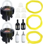 Hipa 12 Feet 3 Size Fuel Line Hose Primer Bulb Filter Kit For Weedeater. Fixed Price $17.39.