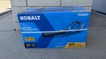 Kobalt Cordless Electric Leaf Blower Kit 40V Max 520 Cfm 120 Mph Brushless Nib. Fixed Price $149.59.