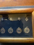 Vtg American Airlines 15 Yr Service Pin & Charm. Fixed Price $375.00.
