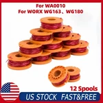 12 WA0010 Weed Eater String For Worx WG163 WG180 Trimmer Spool, 10FT. Fixed Price $12.99.
