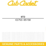 Mtd 753-05158 Starter Housing Assembly Troy-bilt Pony Bronco Super TB465SS. Fixed Price $77.42.