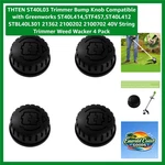 4 Pack Of Easy-install Bump Knobs Compatible With Greenworks Trimmers. Fixed Price $32.39.