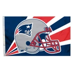 Fremont Die Nfl New England Patriots 3' X 5' Flag Helmet Design With Grommets. Fixed Price $17.99.