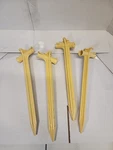 9" Speed Cinch Stake For Tents, Canopies,trees, Camping, Hunting, Made Usa. Fixed Price $8.00.