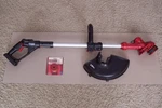 Craftsman Volt Max Cordless Line String Trimmer Edger W/replacement Spool. Fixed Price $260.00.
