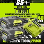 40V For Ryobi 8AH Battery/charger OP4050 OP40261 OP40601 OP40401 RY40022. Fixed Price $59.00.